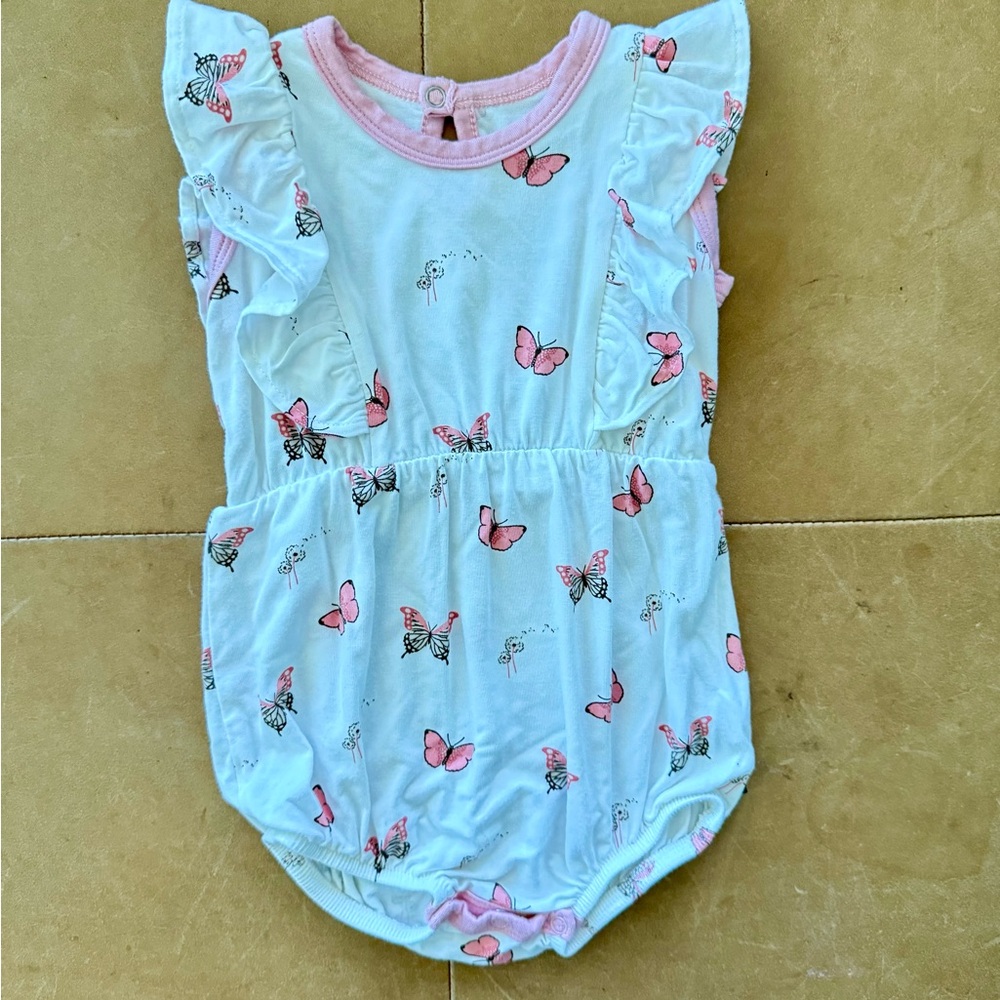 Kyte Baby Viscose Bamboo Bubble Romper 3-6M
